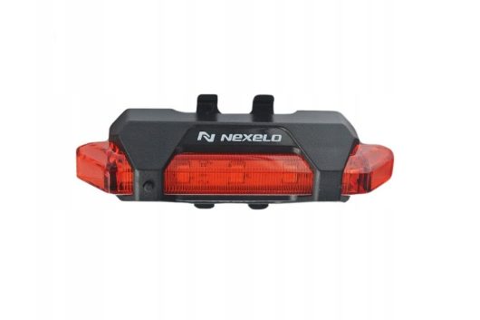 SVĚTLO NEXELO RUBY ZADNÍ 10LM 4 FUNKCE USB