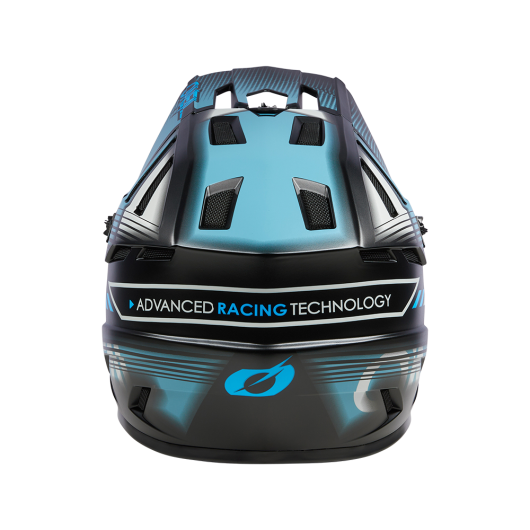 O'NEAL BACKFLIP HELMET ECLIPSE GRAY/ICE BLUE - Image 4