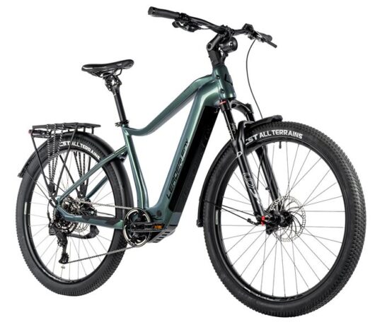 LEADER FOX E-BIKE 28" BEND GENT CROSS 20,5"-2, BLUE MATT (M510), vel. 17,5", 19", 20,5", 22"